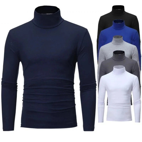 Mens turtleneck long sleeve - long,