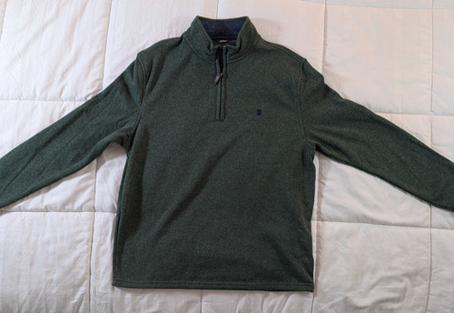Izod sweater mens large - large, 1/4