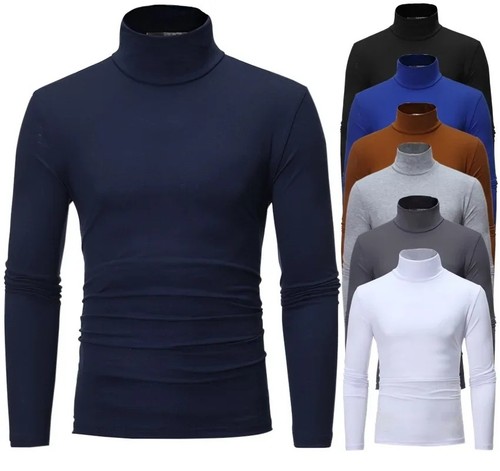 Mens turtleneck long sleeve - turtleneck,