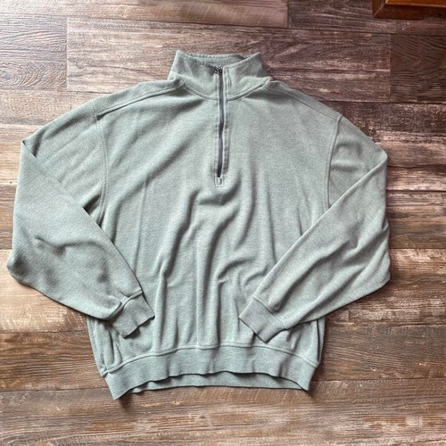 Men sage green quarter zip - quarter,